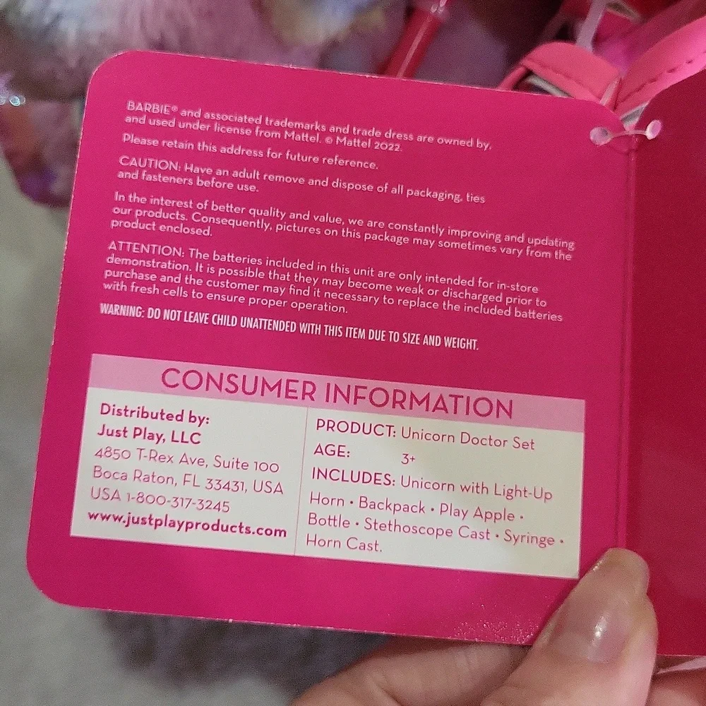 Barbie Unicorn Toy - Picture 10 of 12